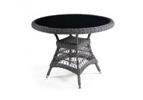 Плетеный стол T306-D105 Light brown