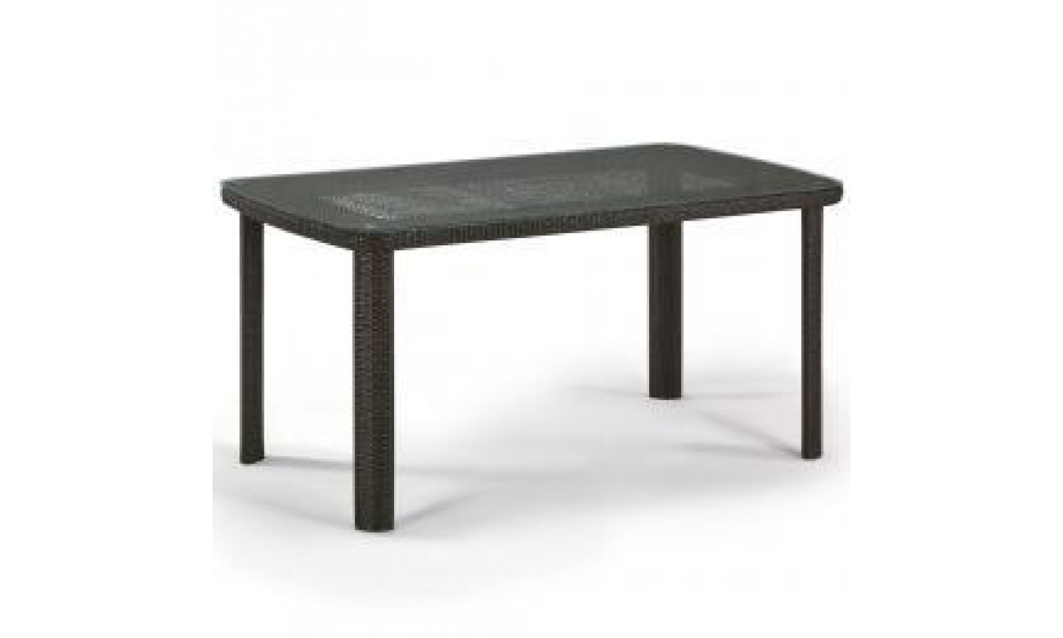 Плетеный стол T51A-W53-150x85 Brown