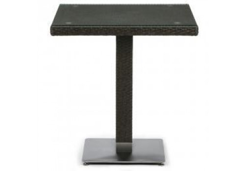 Плетеный стол T605SWT-W53-70x70 Brown