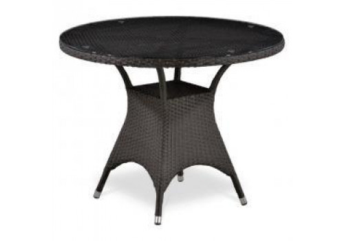 Плетеный стол T220CBT-W52-D96 Brown