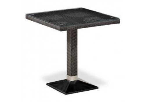 Плетеный стол T505SWT-W2390-70х70 Brown