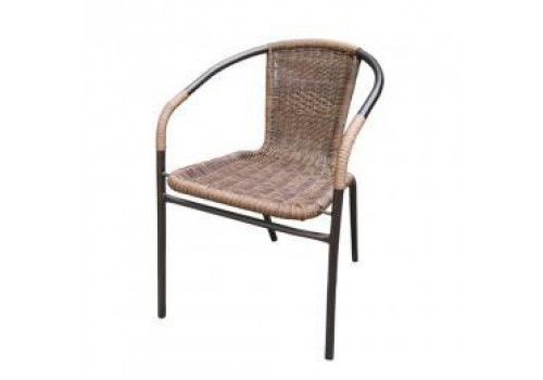 Плетеный стул Асоль TLH-037AR3 Cappuccino