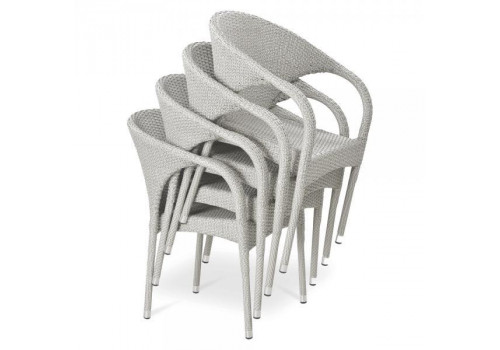 Комплект плетеной мебели T220CW/Y290W-W2 White 4Pcs