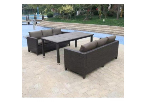 Комплект плетеной мебели T347/S65A-W53 Brown