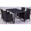 Комплект плетеной мебели T285A/Y189D-W5 Black 4Pcs
