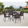 Комплект плетеной мебели T282BNT/Y35-W2390 Brown 4Pcs