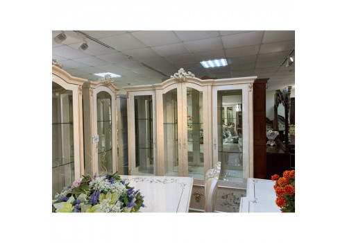 Витрина 4-дверная  Теодора TEODORA 3868  , беж