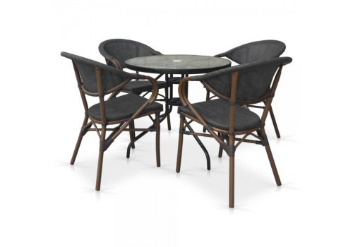 Комплект мебели для кафе TLH-087-D80/D2003S 4Pcs