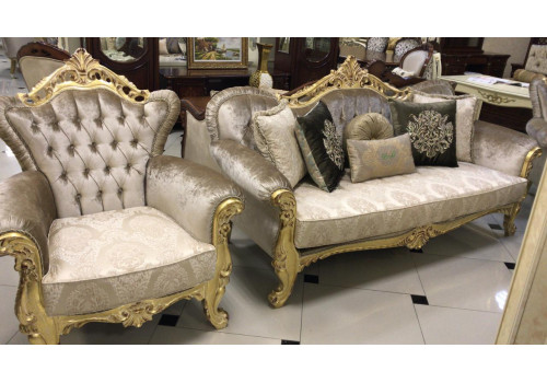 Комплект мягкой мебели ТУГРА TUGRA, золото