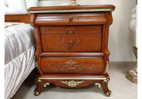 Тумба прикроватная ВАЛЕНСИЯ 3919, орех