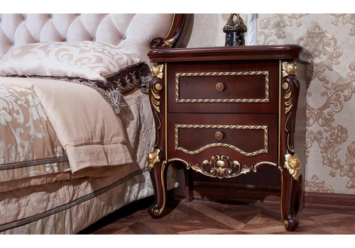 Спальня Констанция темный орех 5-ств 1,8м