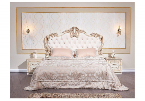 Кровать Аманда корень дуба/орех фарина 160х200