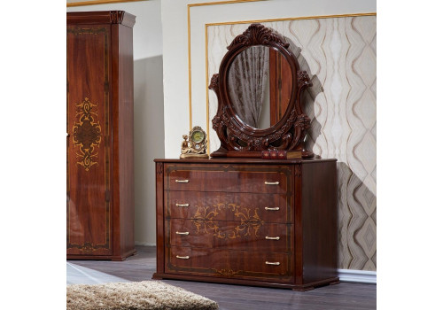 Спальня Аделаида орех фарина 4-ств 1,6м