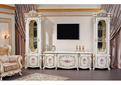 Тумба ТВ «Венеция CLASSIC»  крем