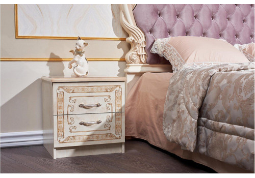 Спальня Аманда корень дуба/орех фарина 4-ств 1,6м