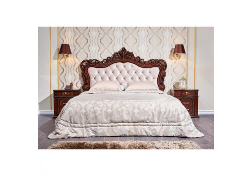 Кровать Аделаида орех фарина 160х200