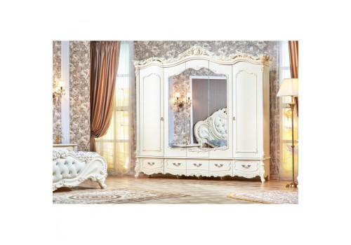 Спальня Элиза Люкс крем 5-ств 1,8м