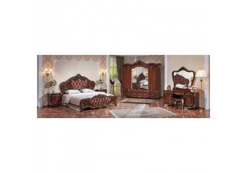 Спальня Элиза Люкс орех 5-ств 1,8м