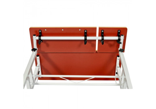 Стол многофункциональный Shuttle 80х58х80-130см, светлое дерево, белый