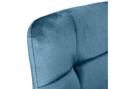 Стул Easy тёмно-бирюзовый с ножками под дерево