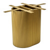 Стол Festa 140x85x77см, керамогранит Calacatte gold мрамор