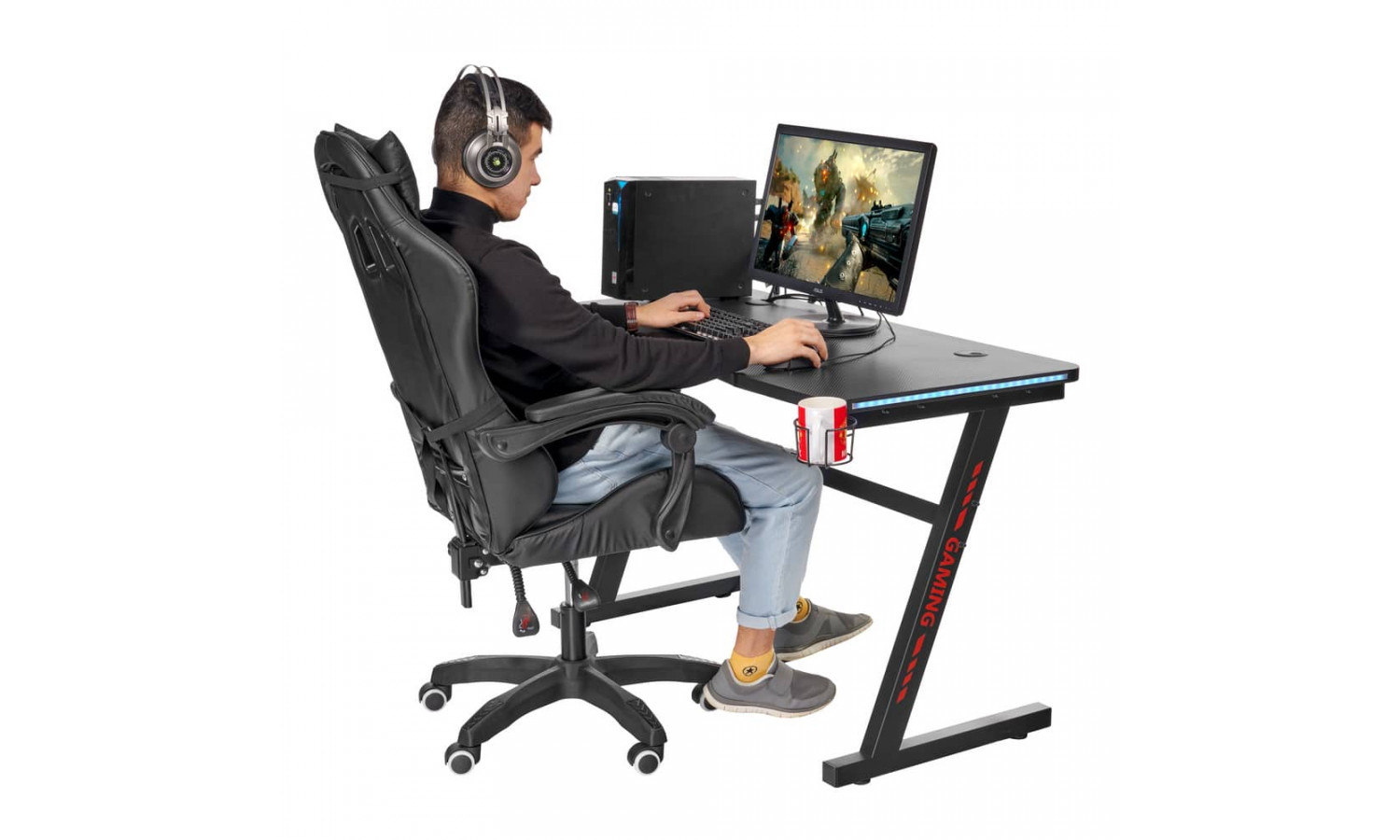 Компьютерный стол Epic Glow 120х60х75см