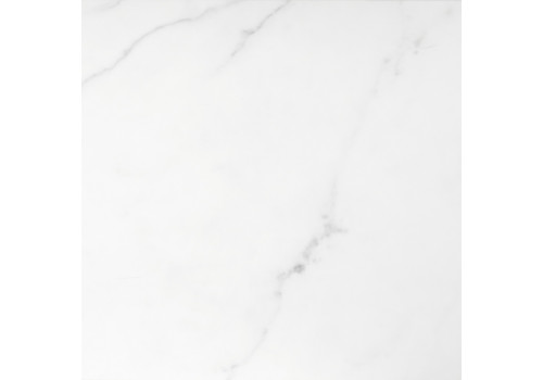 Придиванный столик Loft 50x30см, белый мрамор с черными ножками