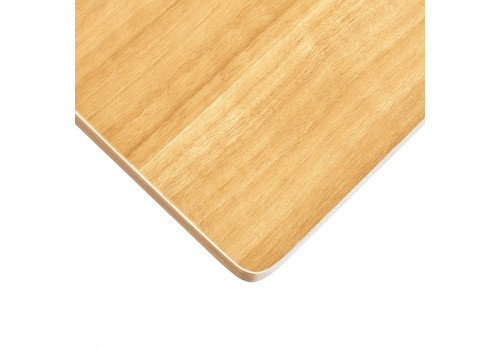 Стол письменный с полками Frame 100x45x110 см, светлое дерево, белый