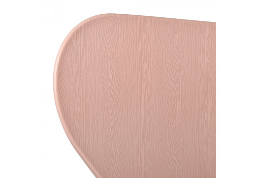 Стул Seven Style пудровый с белыми ножками