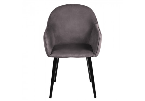 Стул Frida тёмно-серый велюр