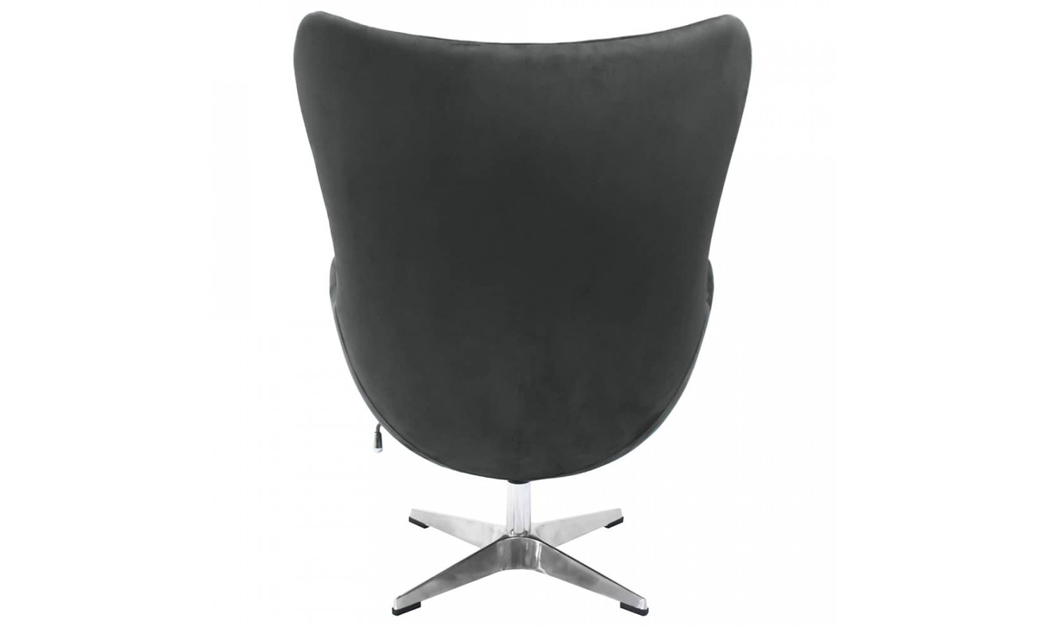 Кресло EGG STYLE CHAIR графит, искусственная замша