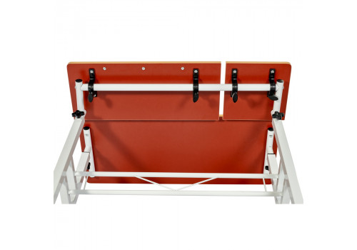 Стол многофункциональный Shuttle 80х58х80-130см, светлое дерево, белый