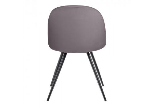 Стул Vivian графит с черными ножками
