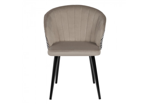 Стул Paola латте с жаккардом