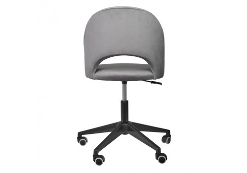 Стул Leo вращающийся на колесиках темно-серый