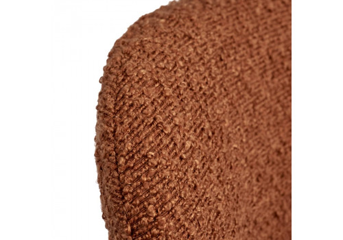 Стул Ant букле терракотовый