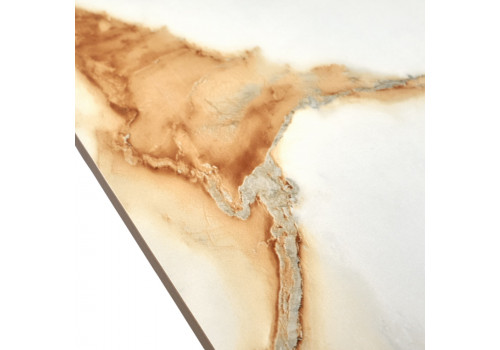 Стол Festa 140x85x77см, керамогранит Calacatte gold