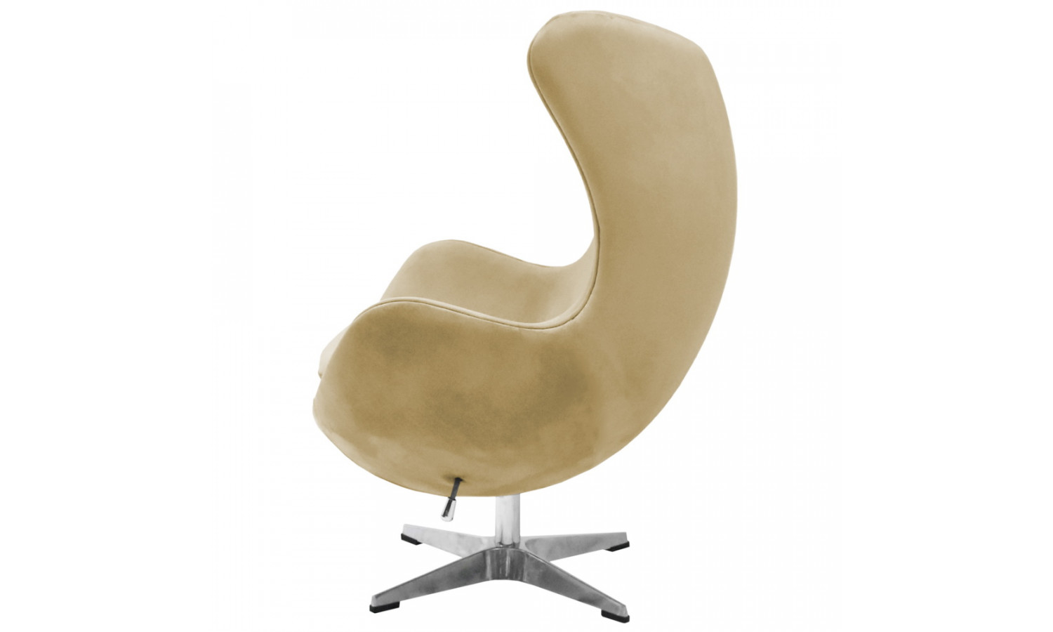 Кресло EGG STYLE CHAIR карамельный, искусственная замша – Bradex home