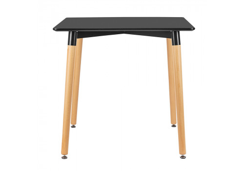 Стол Summer 80х80x75см, чёрный