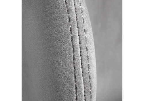 Стул Elle серый с золотыми ножками