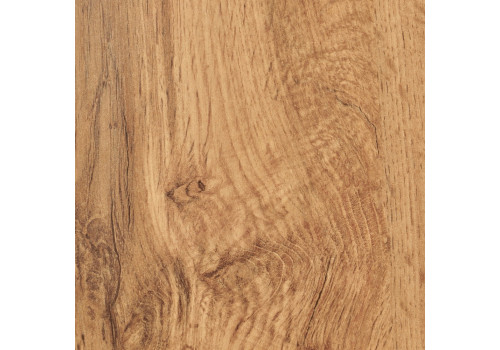 Стол Rudolf круглый раскладной 100-130x100x75см, Дуб Вотан, чёрный