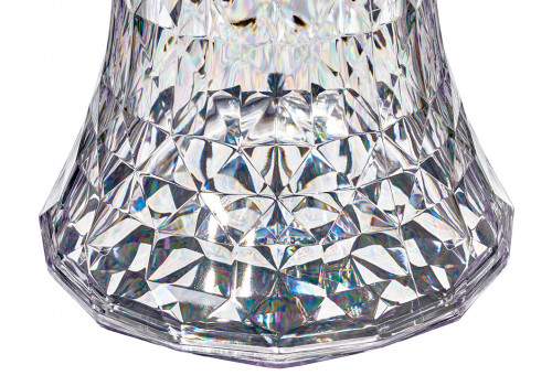 Стул-пуф Stone прозрачный