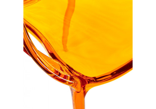 Стул Masters прозрачный оранжевый