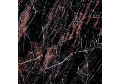 Стол Areal раскладной 140-180х80х75 чёрный мрамор с чёрными ножками