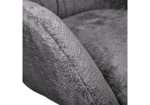 Кресло Teddy серый шенилл