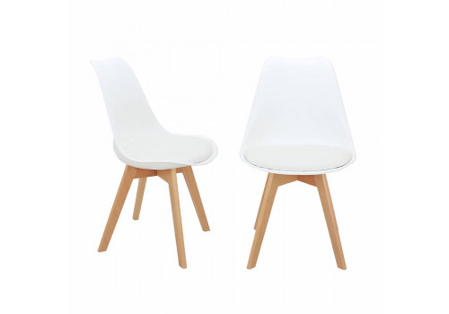 Комплект из 2-х стульев Eames Bon белый