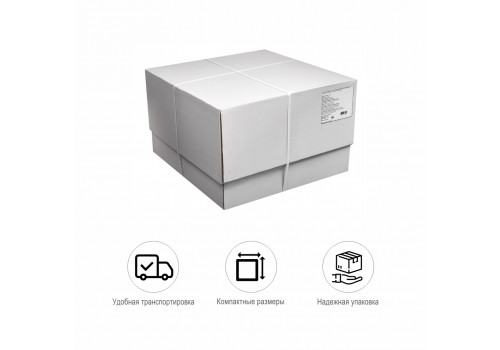 Набор кофейных столиков Tango орех и серый мрамор с чёрными ножками, 2шт