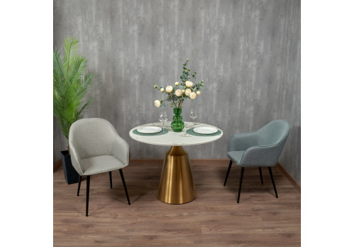 Стул Frida серо-синяя рогожка