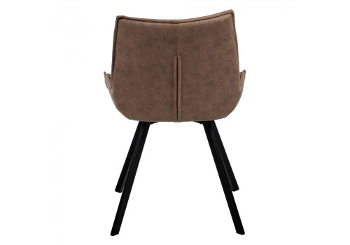 Стул Soft коричневый, искусственная замша