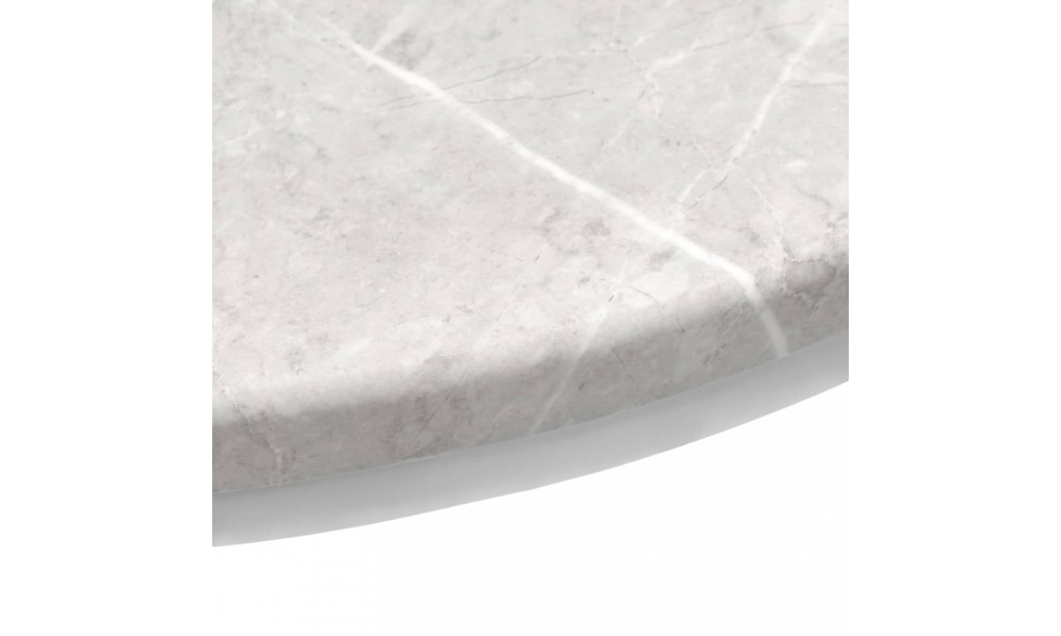 Набор кофейных столиков Tango бежевый мрамор с белыми ножками, 2шт